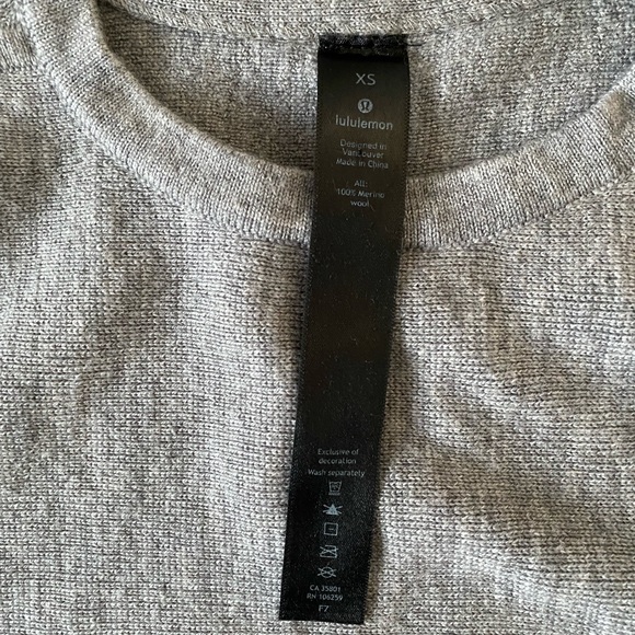 Lululemon wool sweater - Picture 3 of 4